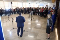 Pożegnanie p. Kanclerz Justyny Morzy  [fot. Andrzej Romański]